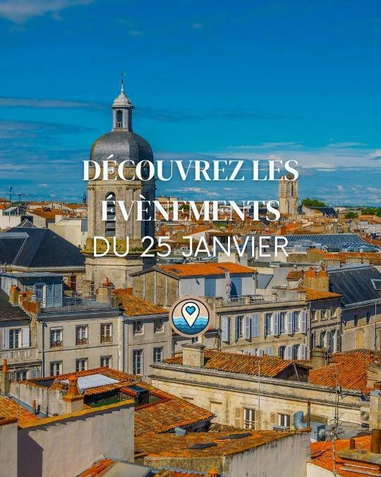Que faire à La Rochelle ce Dimanche 25 janvier 2026 ? Le top des sorties Que faire à La Rochelle ce Dimanche 25 janvier 2026 ? Le top des sorties