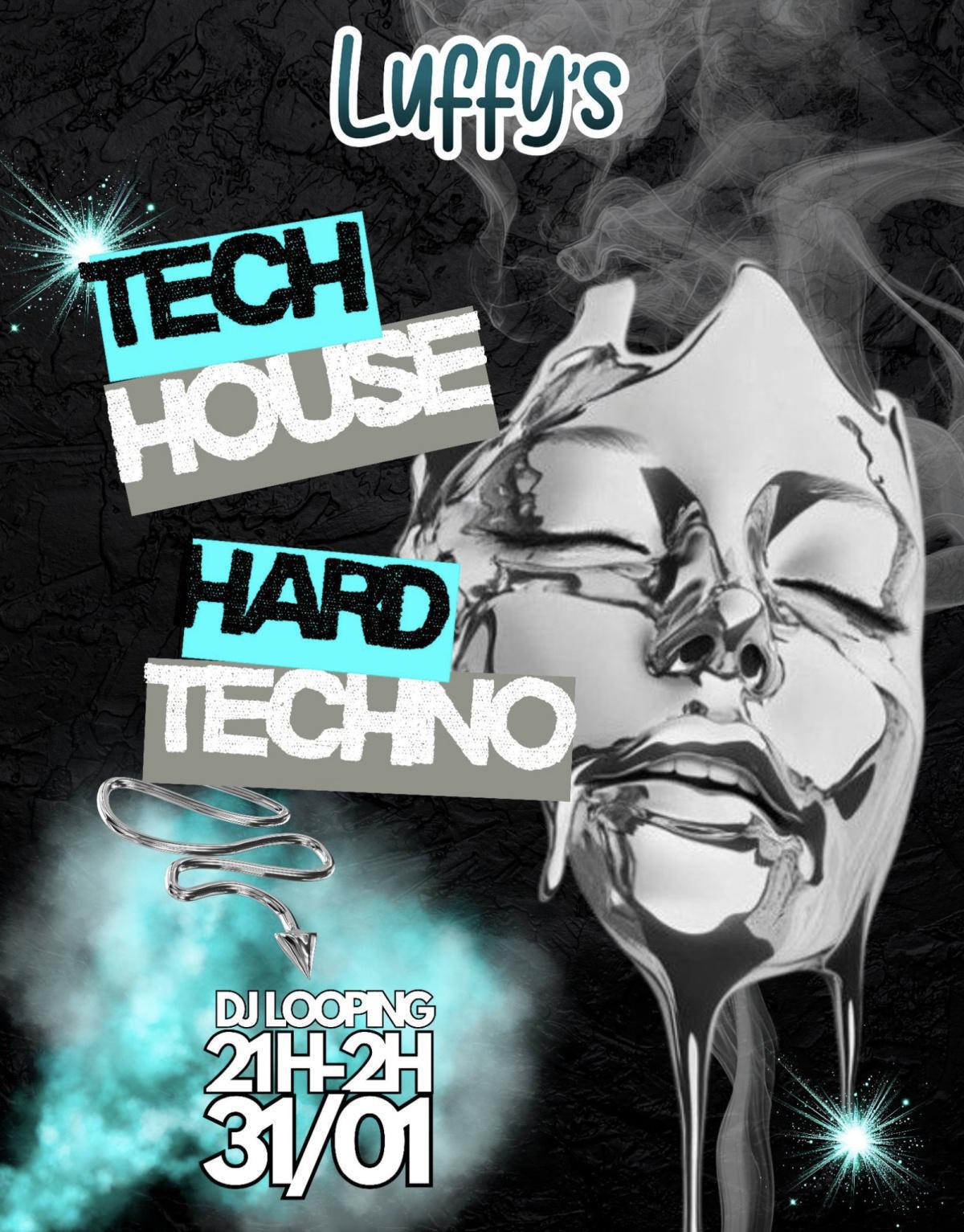 Soirée Techno - Hard tech au Luffy's Bar
