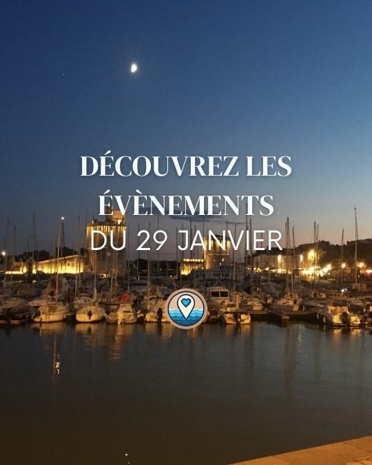 Que faire à La Rochelle ce jeudi 29 janvier 2026 ? Le top des sorties