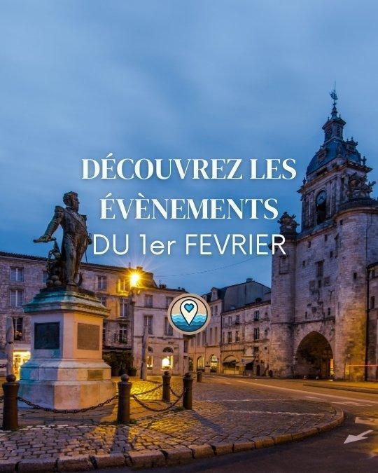 Que faire à La Rochelle ce dimanche 1er février 2026 ? Le top des sorties Que faire à La Rochelle ce dimanche 1er février 2026 ? Le top des sorties