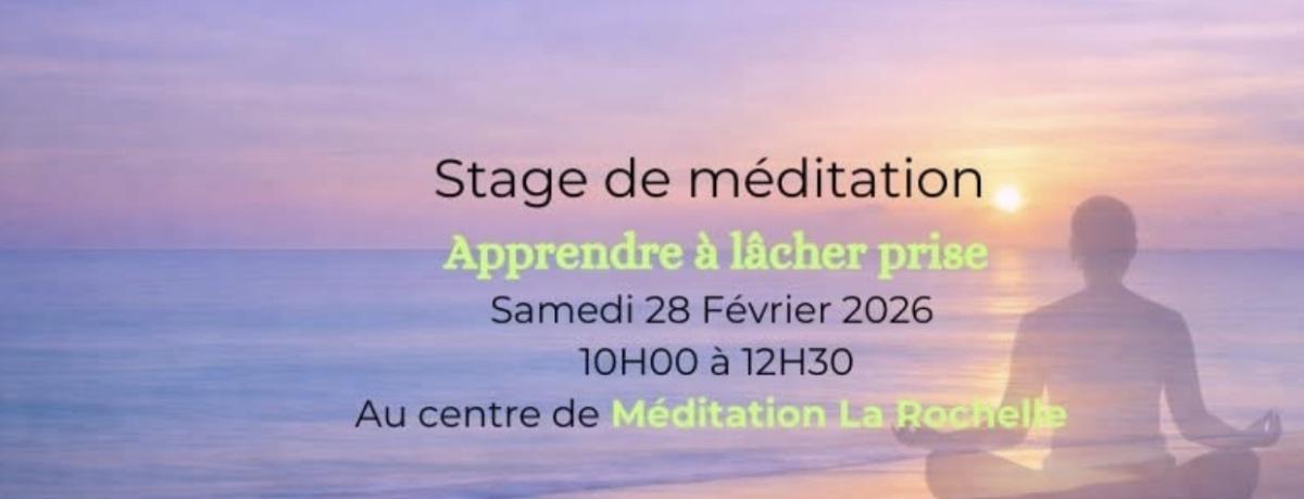 Stage de méditation à Lagord