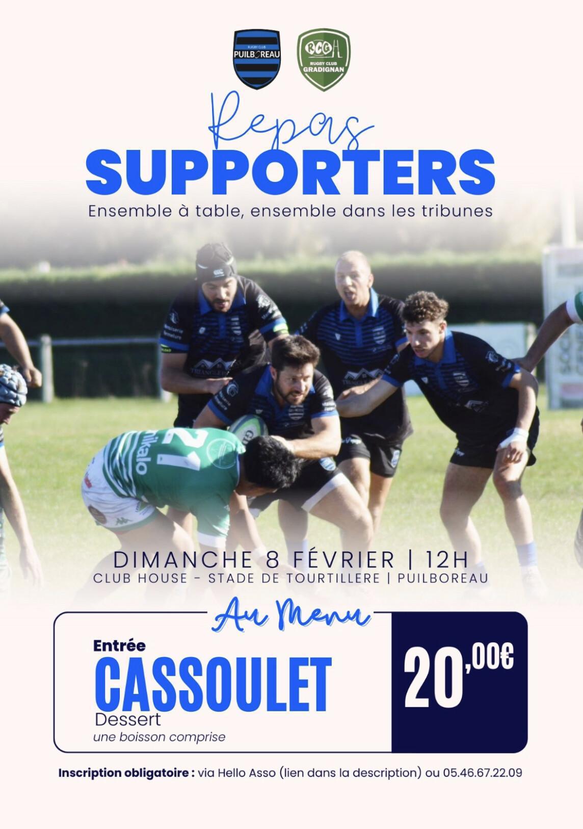 Repas d’avant-match du RCP à Puilboreau Repas d’avant-match du RCP à Puilboreau