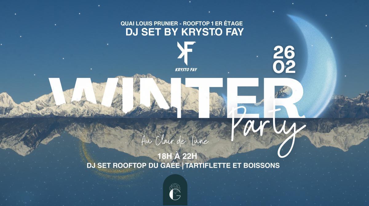 Winter Party au Clair de Lune au GAÉE Winter Party au Clair de Lune au GAÉE