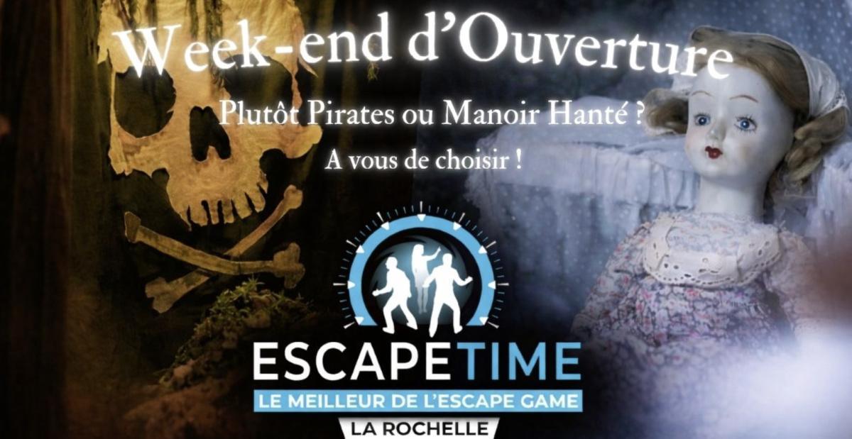 Week-end d'Ouverture – Nouvel Escape Game à Escape Time Week-end d'Ouverture – Nouvel Escape Game à Escape Time