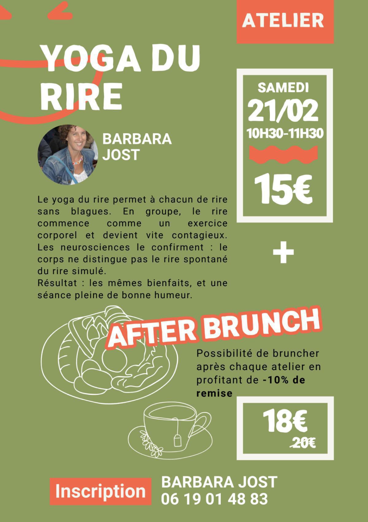 Atelier Yoga du Rire à Épicerie Léopold