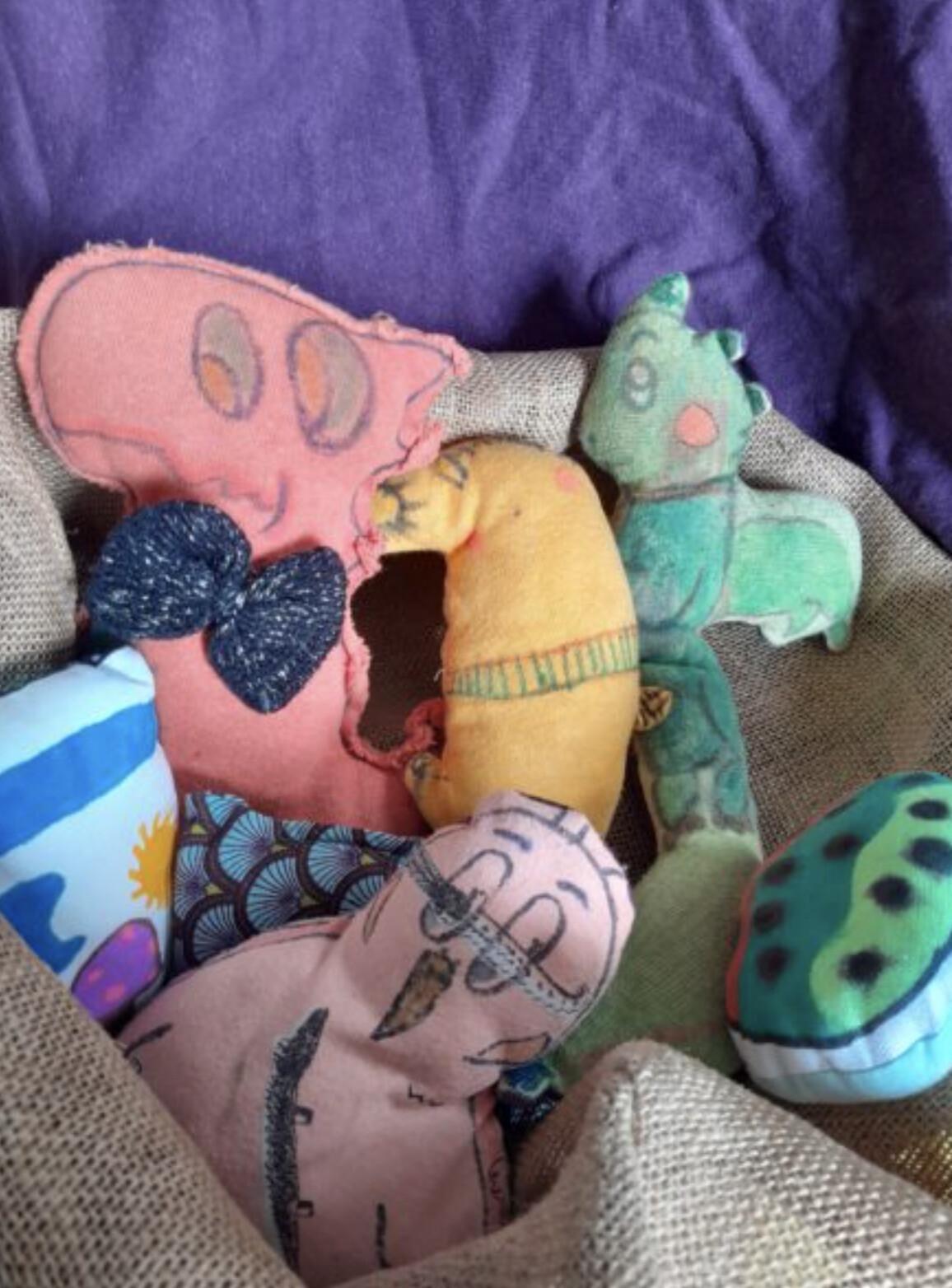 Atelier de créations de doudous en textile « Dessine-moi un doudou » aux Cabanes Urbaines