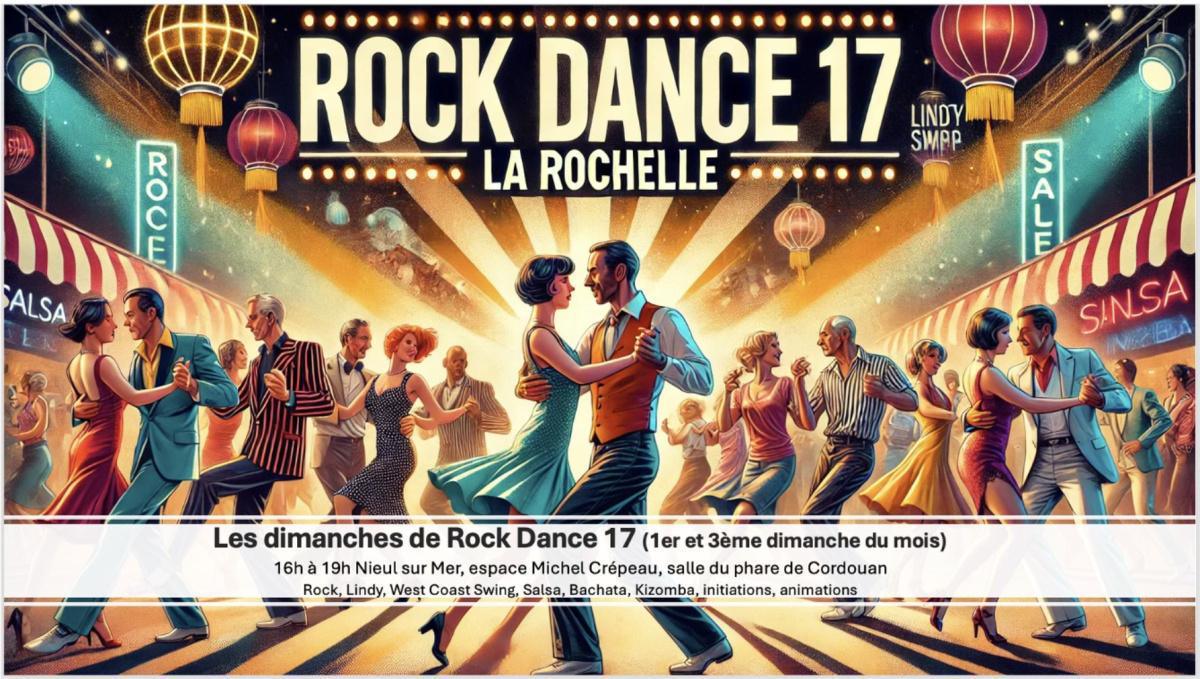 Les dimanches de Rock Dance 17 à l'Espace Michel Crépeau