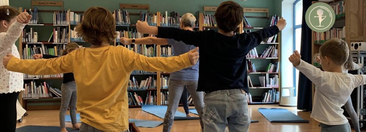 Yoga-Lecture à la Médiathèque La Malle d'Allionis Yoga-Lecture à la Médiathèque La Malle d'Allionis