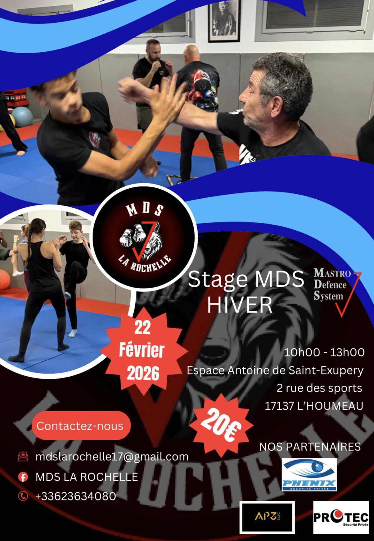 Stage MDS HIVER au Gymnase de L'Houmeau