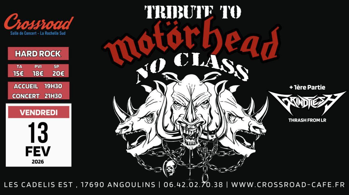CONCERT | MOTÖRHEAD by NO CLASS à Crossroad