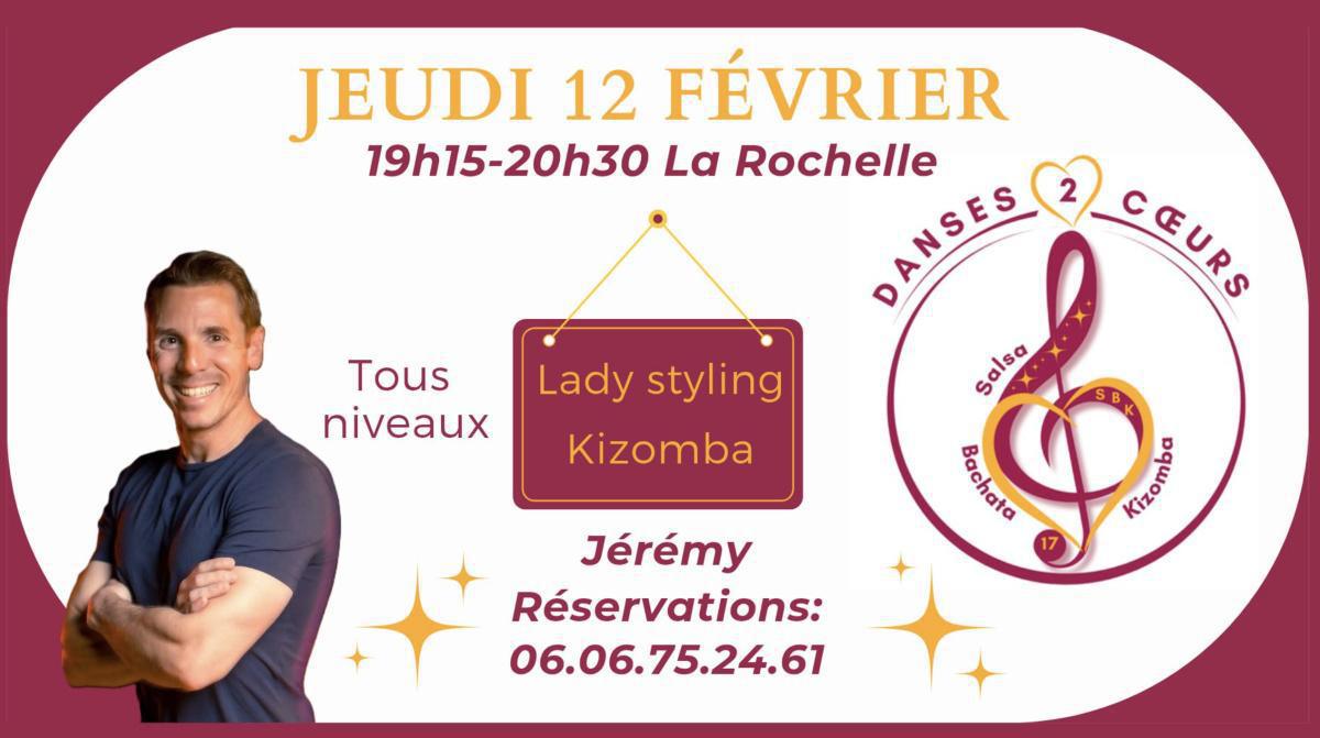Stage Lady styling Kizomba à Danses 2 Cœurs Stage Lady styling Kizomba à Danses 2 Cœurs