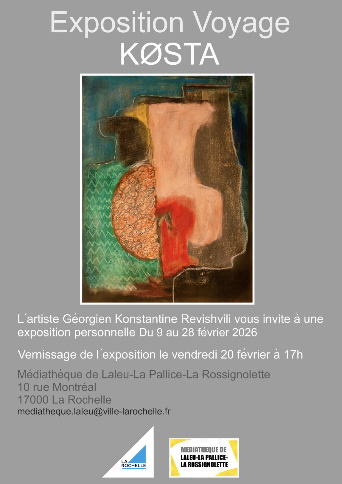 Vernissage exposition "Voyage" à la Médiathèque de Laleu Vernissage exposition "Voyage" à la Médiathèque de Laleu