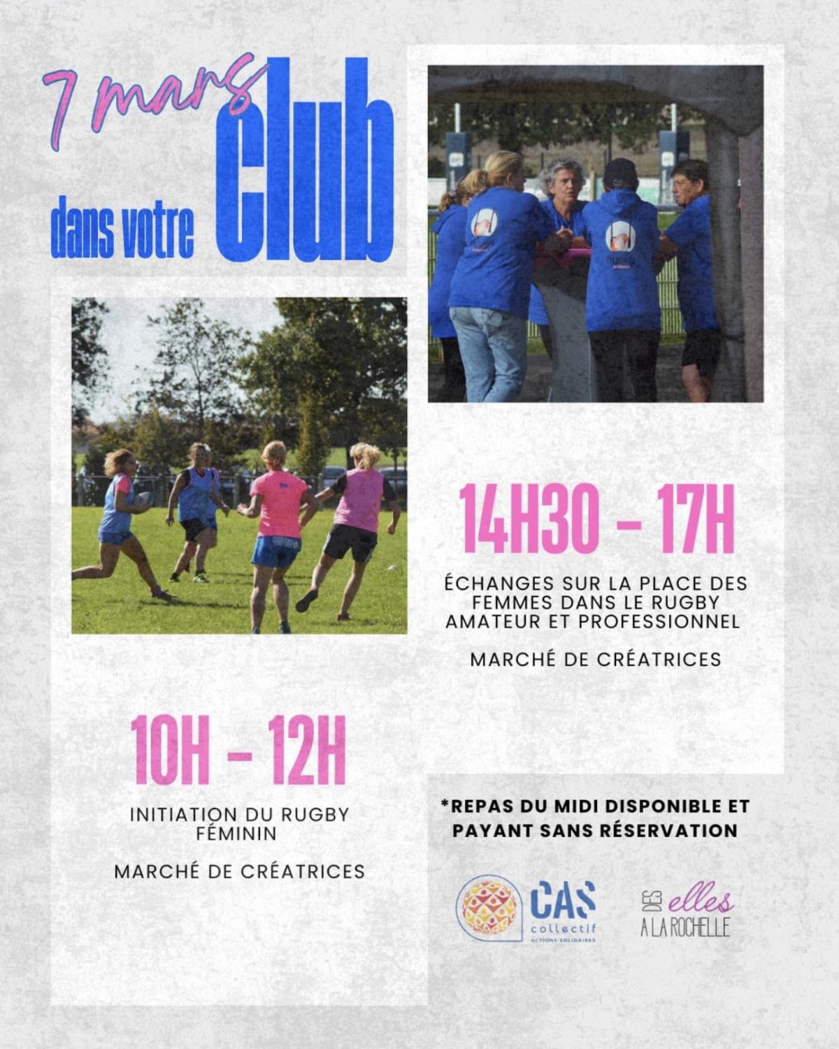 Une journée sur le rugby féminin au Stade de la Tourtillère Une journée sur le rugby féminin au Stade de la Tourtillère