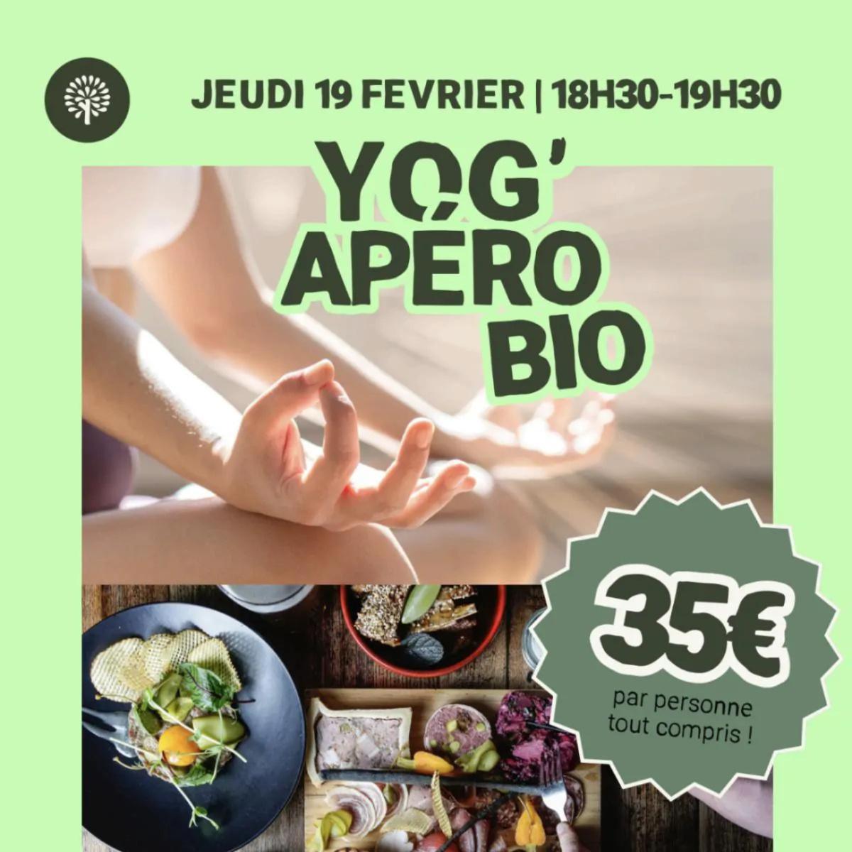 Détente et gourmandise : Le Yog'Apéro Bio qui va vous faire du bien à La Rochelle en 2026
