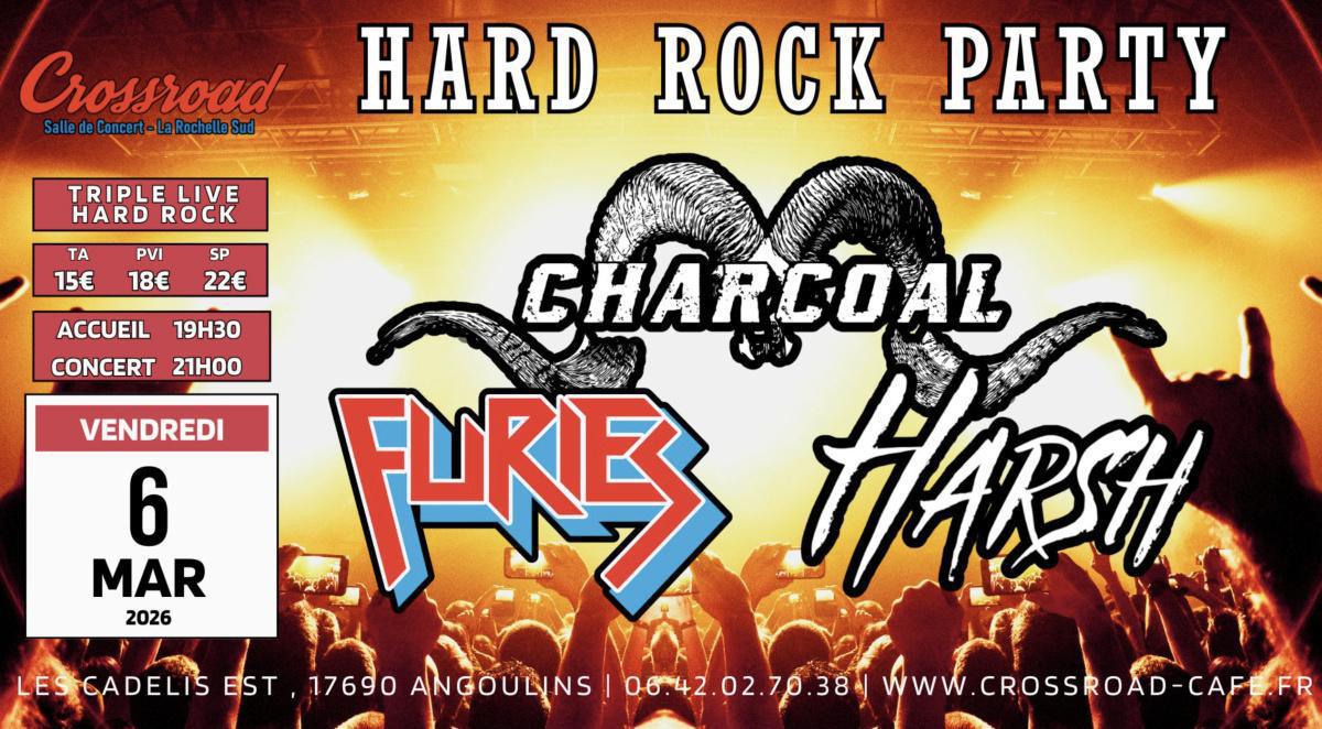 CONCERT SOIRÉE HARD ROCK au Crossroad CONCERT SOIRÉE HARD ROCK au Crossroad