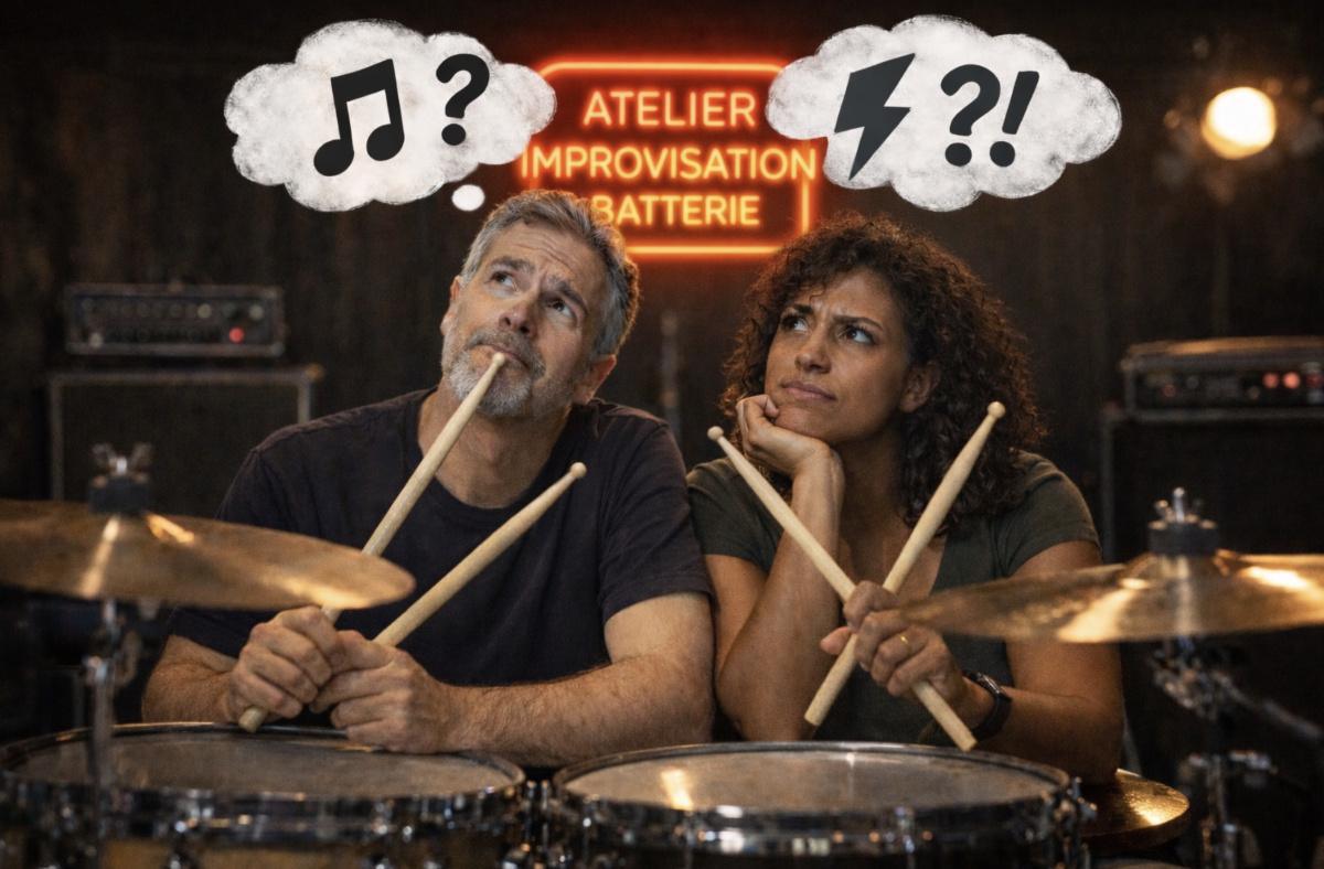 Atelier Batterie – Improvisation à La Fabrique