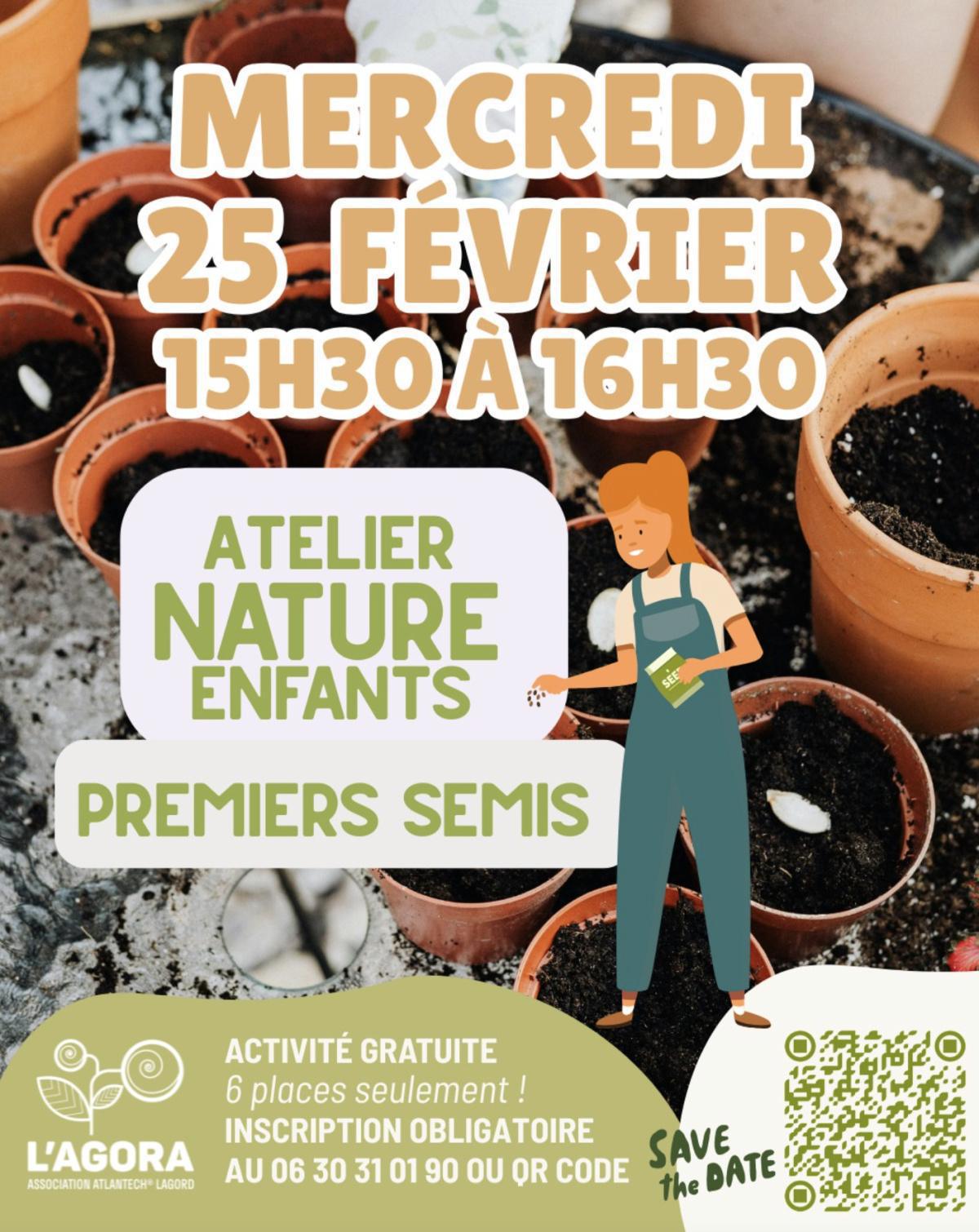 Atelier enfant "Nature en ville" à L'Agora Atelier enfant "Nature en ville" à L'Agora