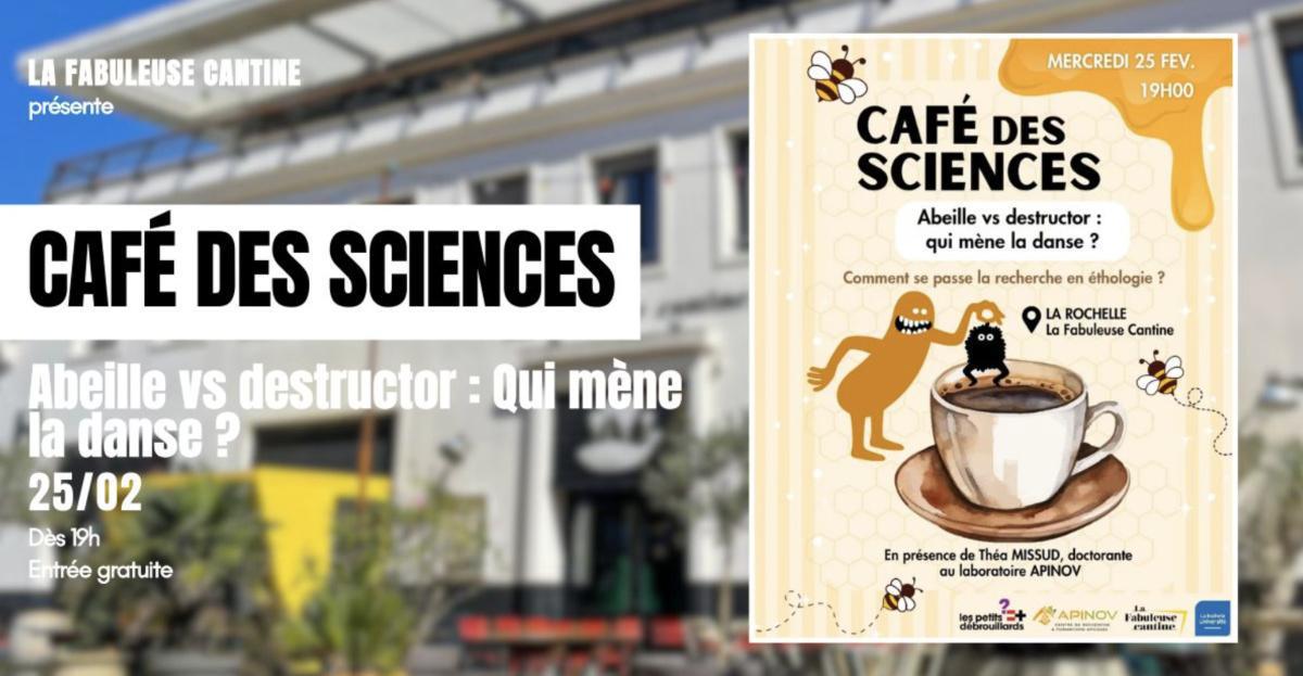 Café des Sciences à La Fabuleuse Cantine