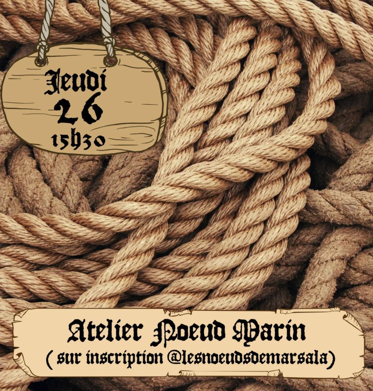 Atelier Nœud Marin à L'Indécis