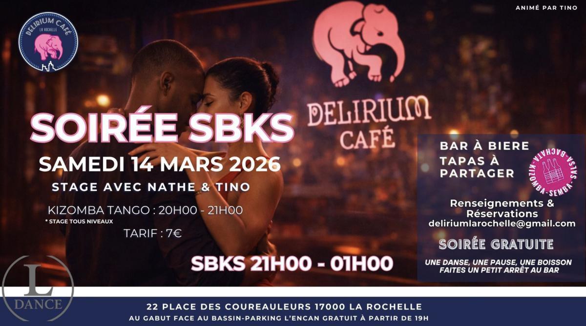 Soirée SBKS au Delirium Café