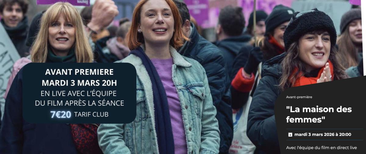 "La maison des femmes" au CGR La Rochelle - Dragon "La maison des femmes" au CGR La Rochelle - Dragon