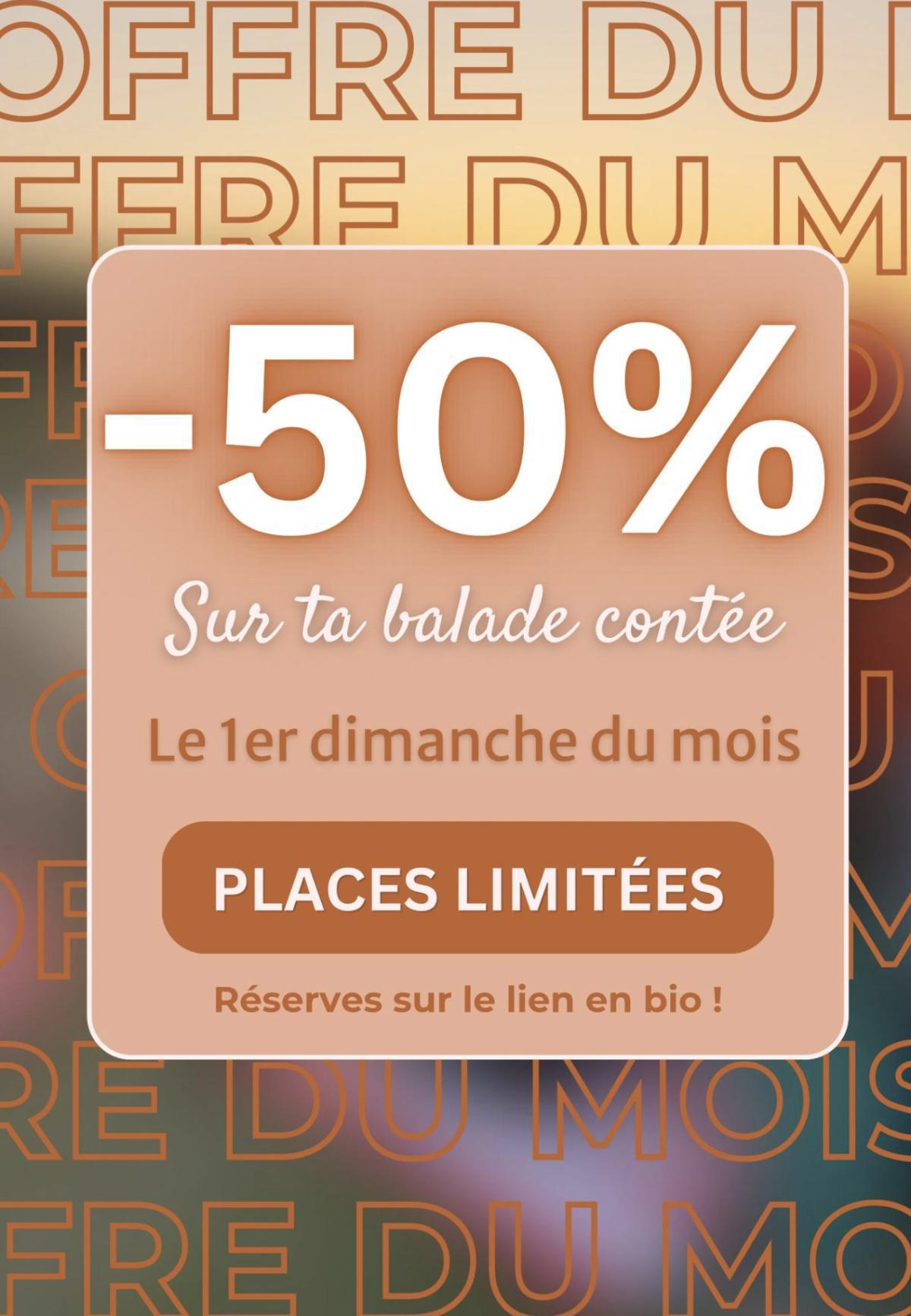 Flash Promo : Balade contée au Marais de Tasdon (-50% ce dimanche !) Flash Promo : Balade contée au Marais de Tasdon (-50% ce dimanche !)