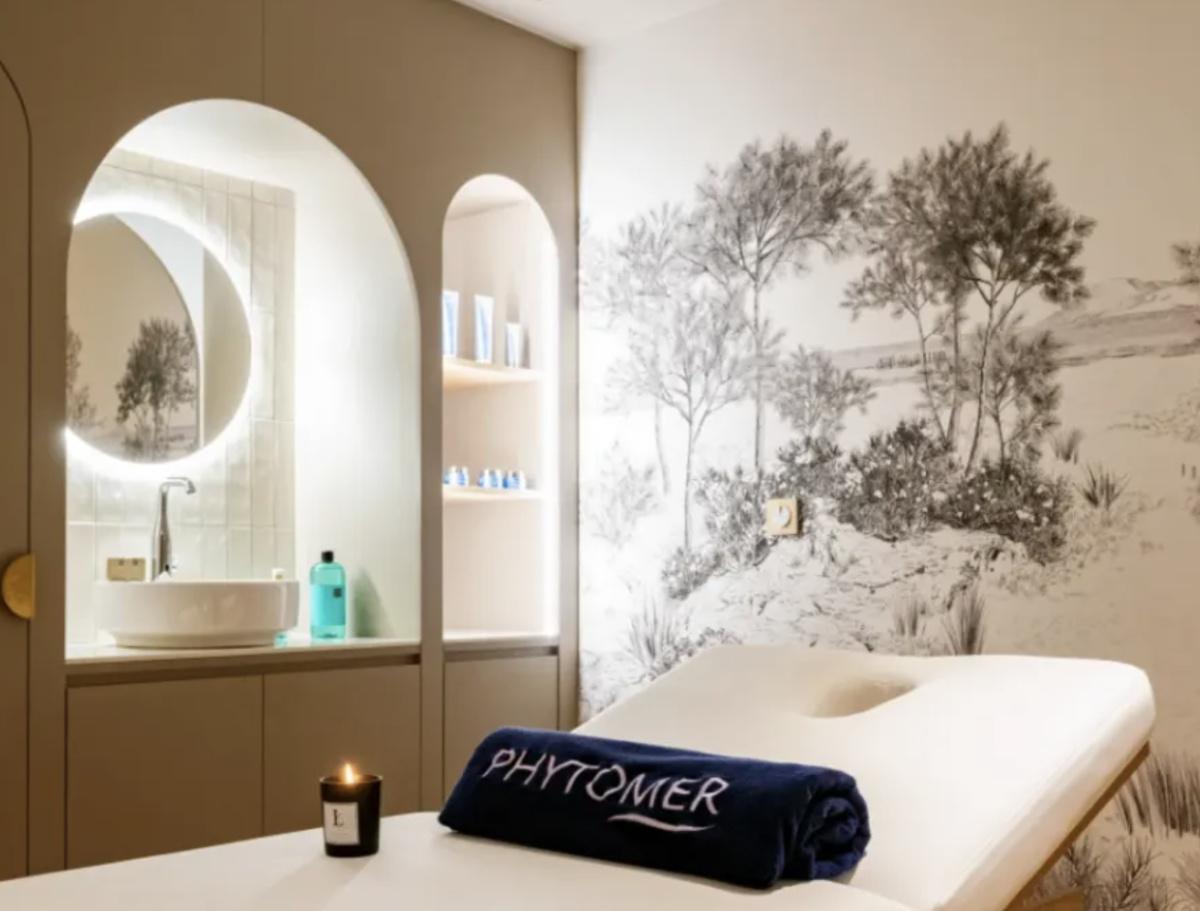 Massage californien à l'Hôtel Le Champlain