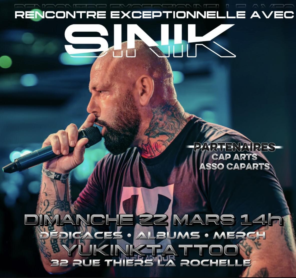 Rencontre Exclusive avec SINIK Rencontre Exclusive avec SINIK