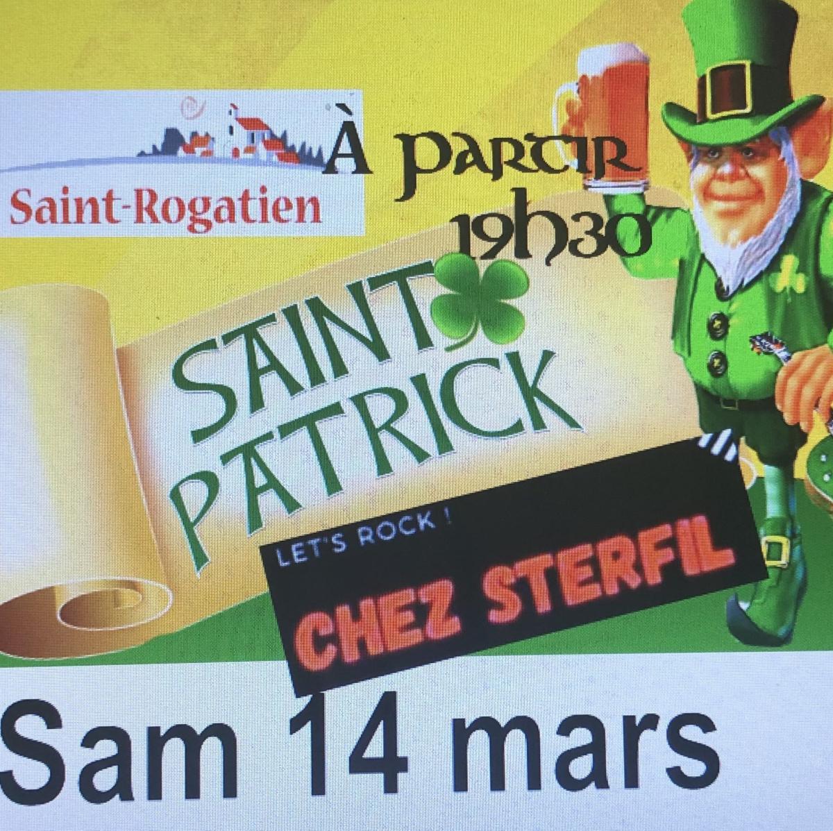 Soirée Saint Patrick 2026 à Saint-Rogatien