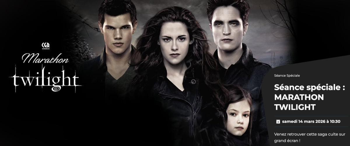 Marathon Twilight au CGR La Rochelle Les Minimes Marathon Twilight au CGR La Rochelle Les Minimes