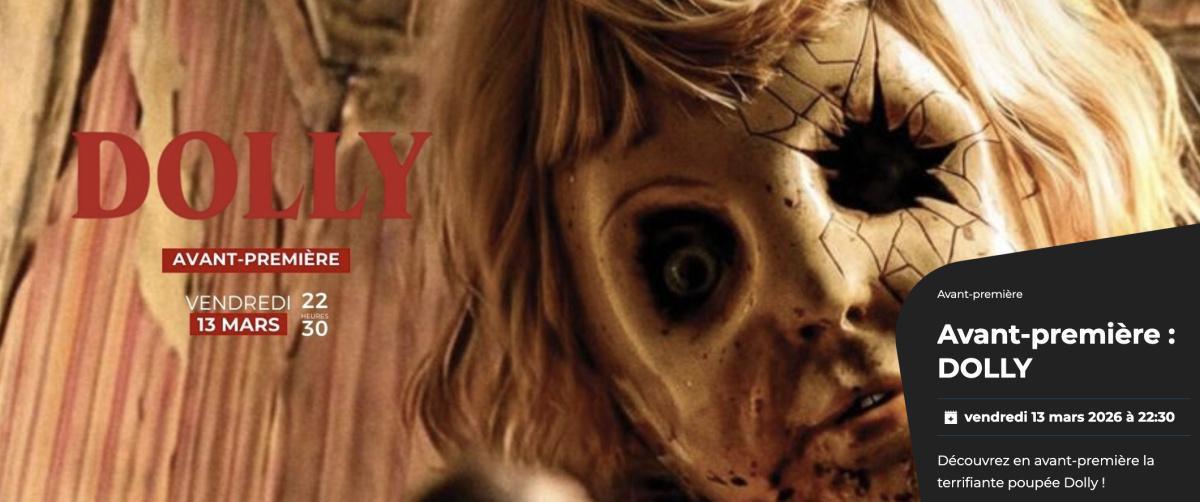 Avant-première : DOLLY au CGR La Rochelle - Les Minimes Avant-première : DOLLY au CGR La Rochelle - Les Minimes