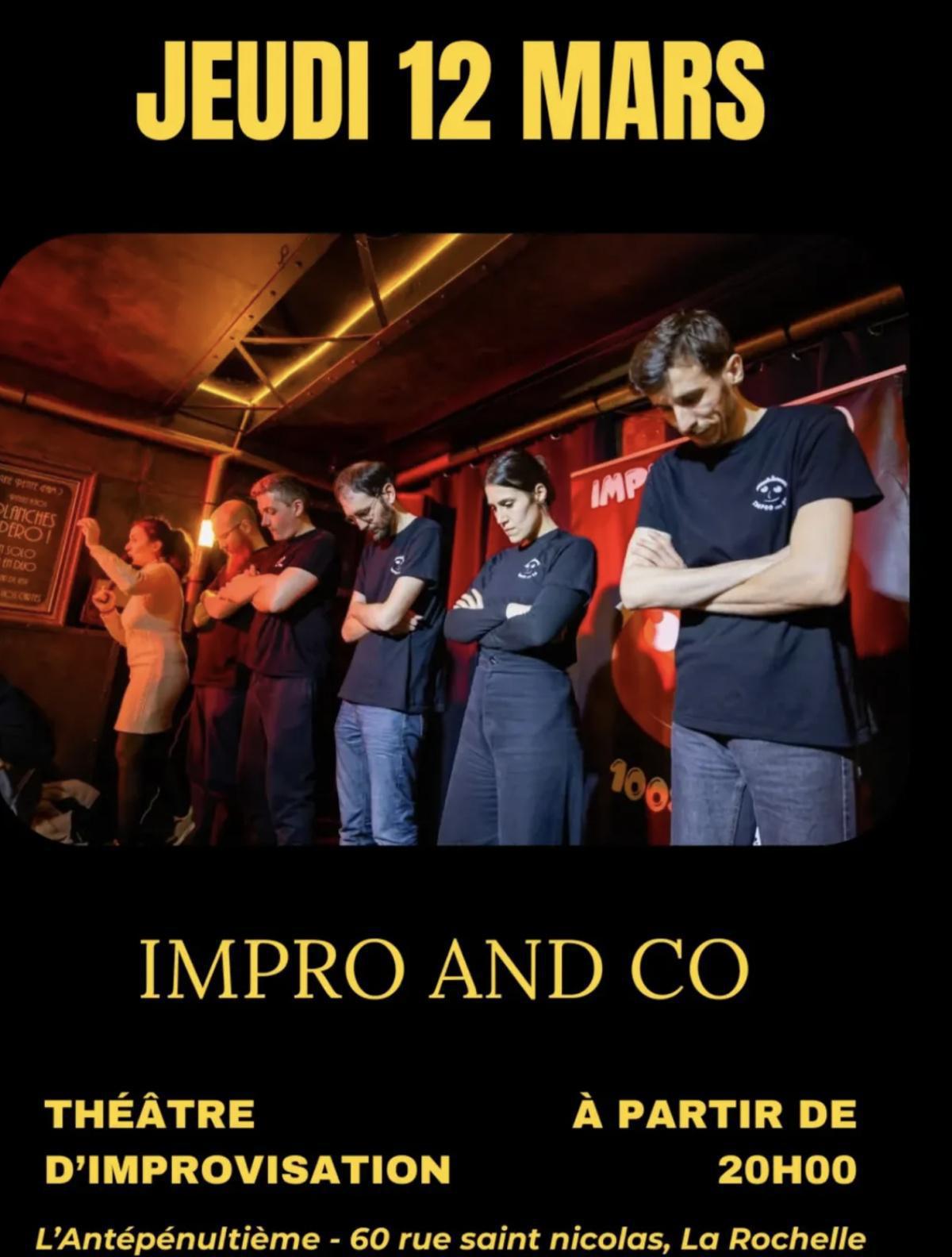 Impro and Co à L'Antépénultième Impro and Co à L'Antépénultième