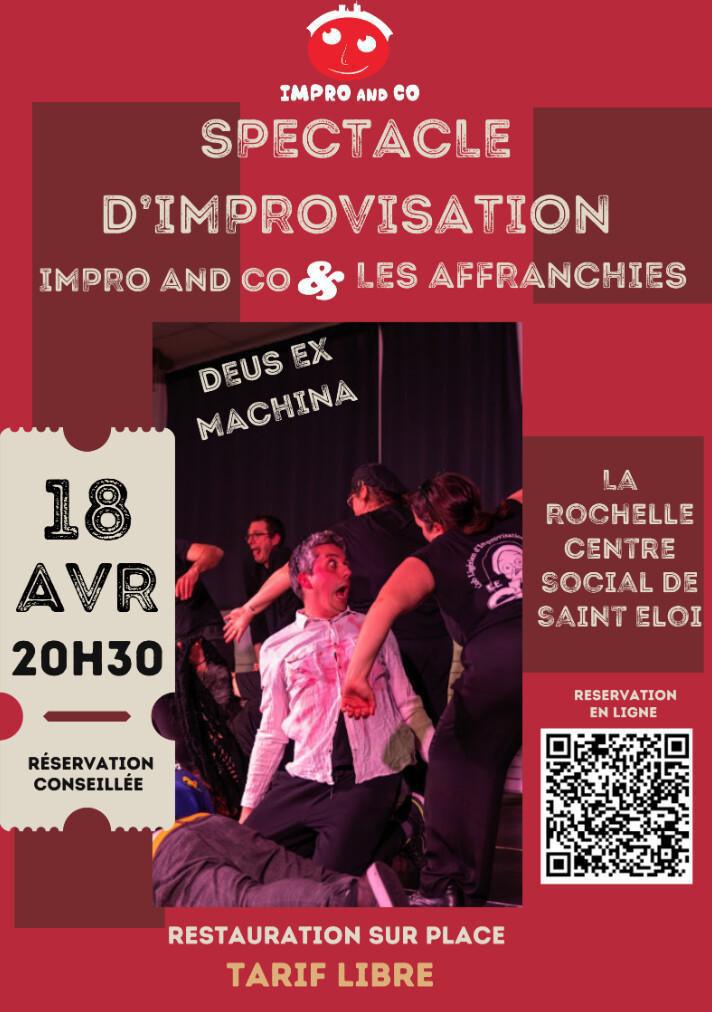 Spectacle d'improvisation Long Format La Rochelle