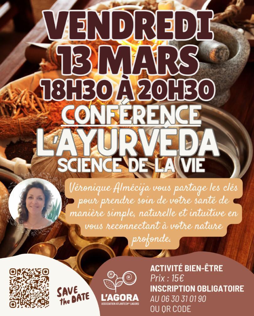 Conférence Ayurvéda Lagord | Bien-être et Santé Naturelle