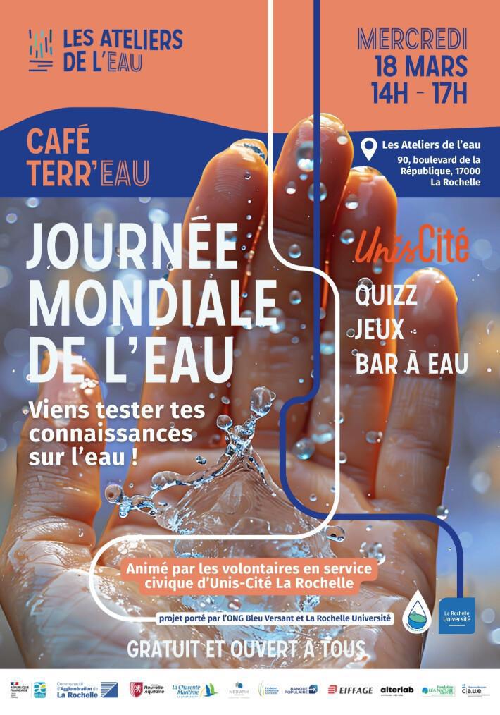 Journée Mondiale de l'eau La Rochelle | Ateliers Famille 2026