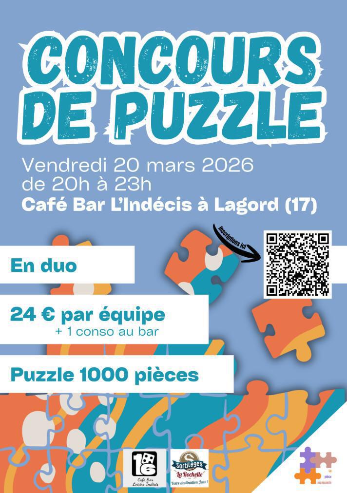 Concours de Puzzles 1000 pièces Lagord | La Pièce Manquante Concours de Puzzles 1000 pièces Lagord | La Pièce Manquante