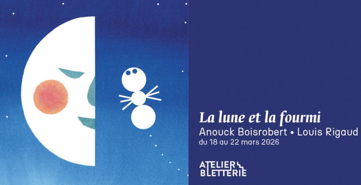 Vernissage de l'exposition "La lune et la fourmi" à l'Atelier Bletterie Vernissage de l'exposition "La lune et la fourmi" à l'Atelier Bletterie