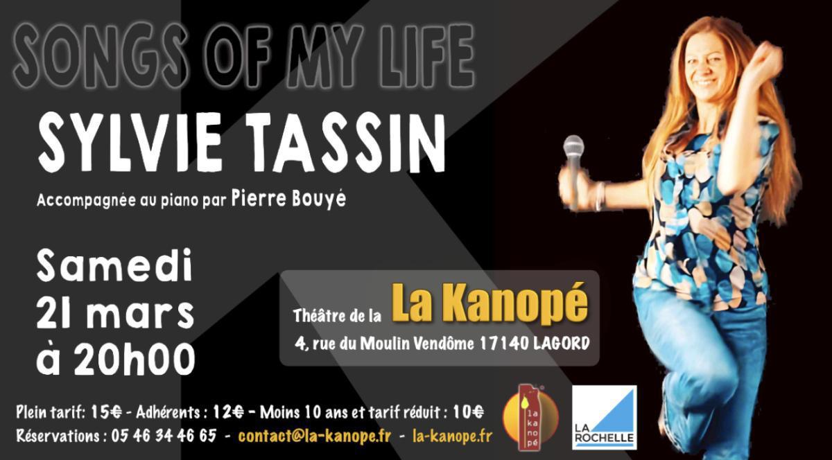 Song of my life – Sylvie Tassin au Théâtre de la Kanopé
