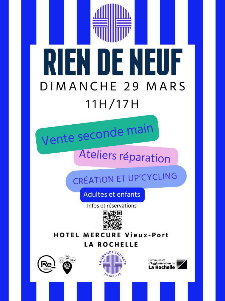 RIEN DE NEUF : La mode circulaire à l'Hôtel Mercure RIEN DE NEUF : La mode circulaire à l'Hôtel Mercure