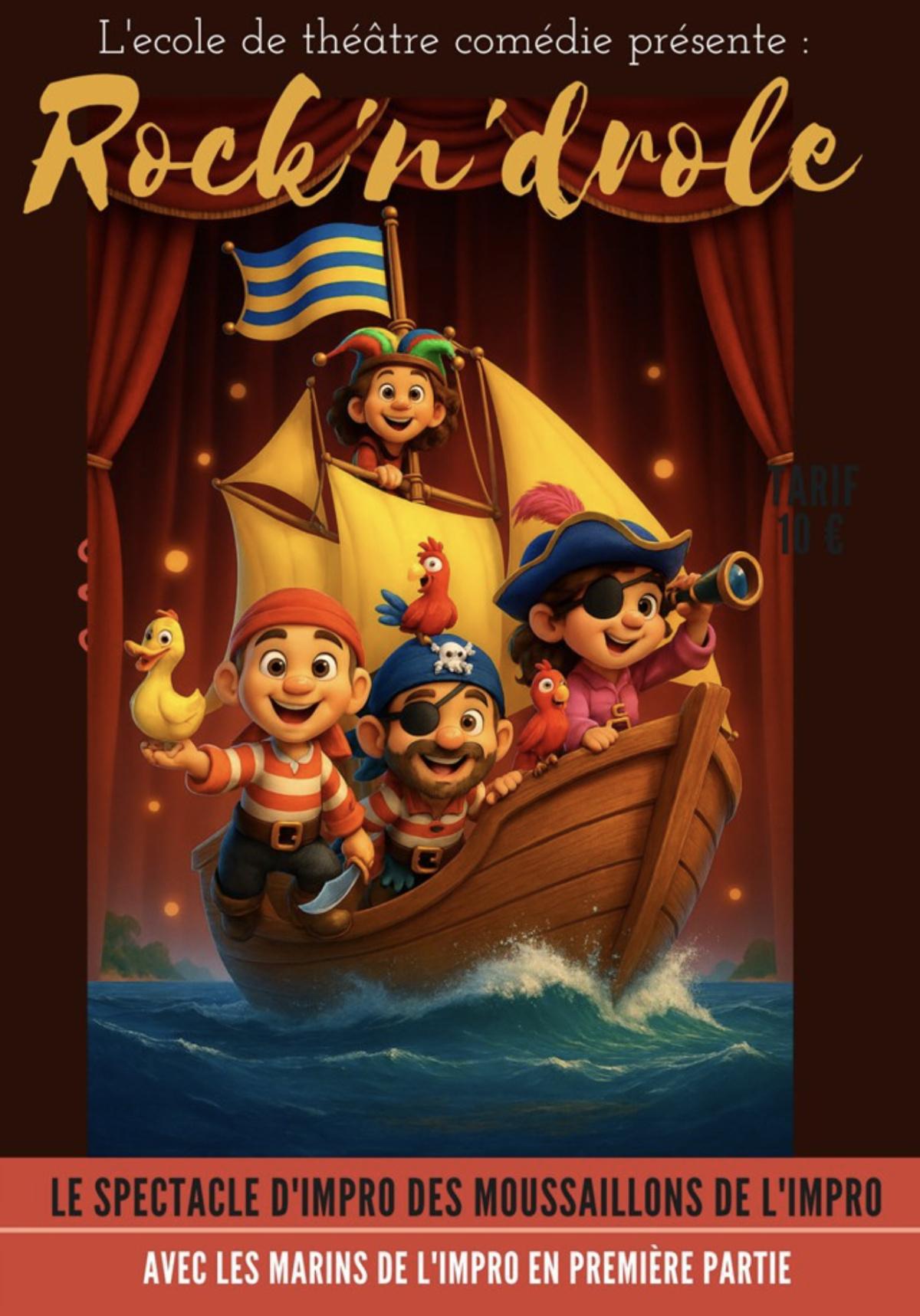 Rock'n'drôle à la Comédie La Rochelle