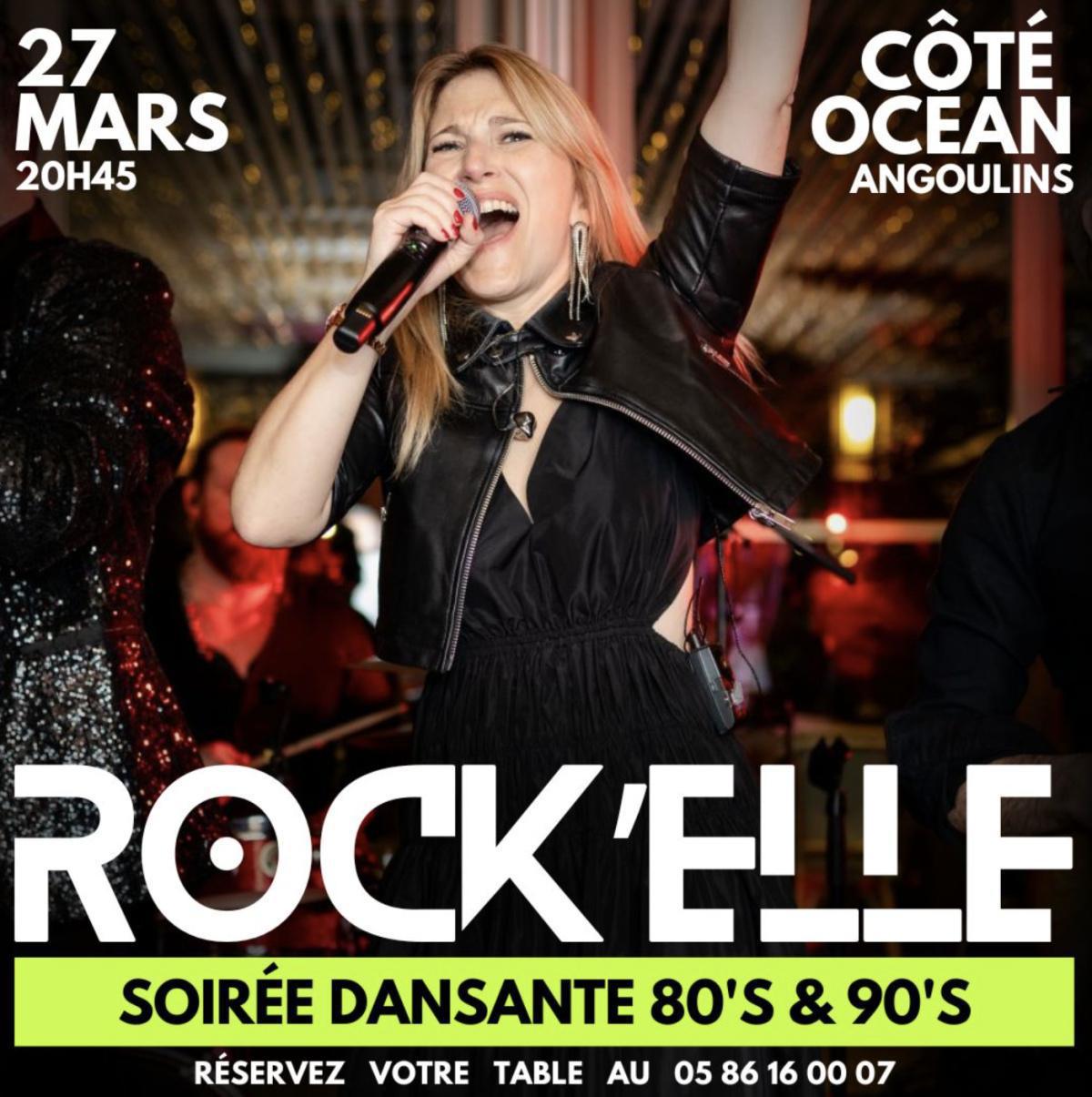 Concert Rock'Elle à Côte Océan