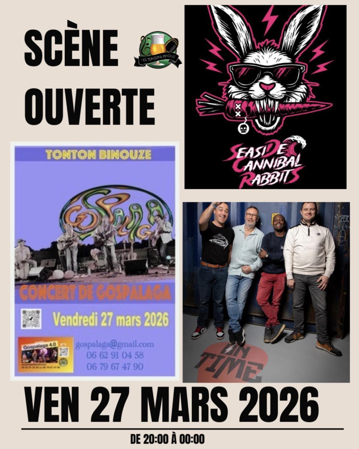 Scène ouverte aux Tontons Binouze