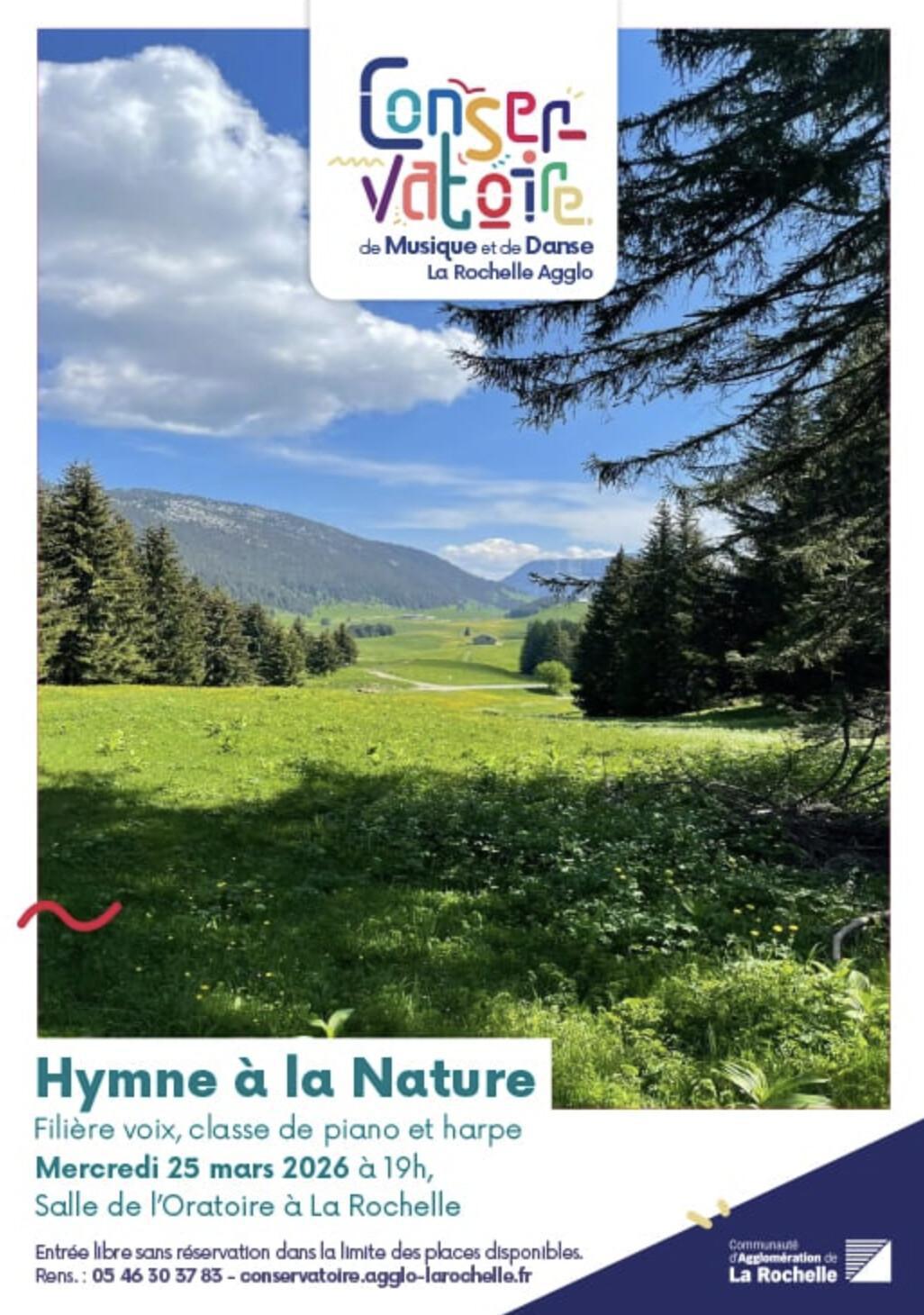 Hymne à la Nature à la Salle de l'Oratoire