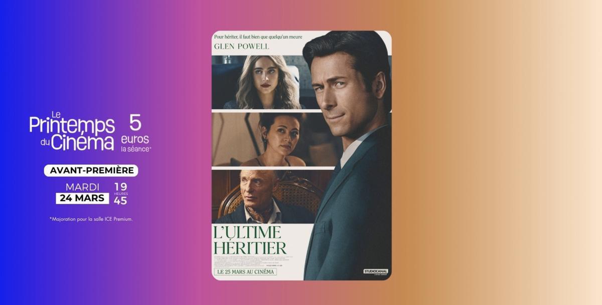 L'Ultime Héritier en avant-première au CGR Les Minimes