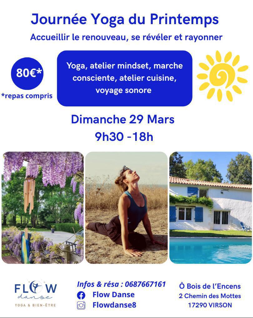 Journée Yoga du Printemps : Renouveau & Énergie Journée Yoga du Printemps : Renouveau & Énergie