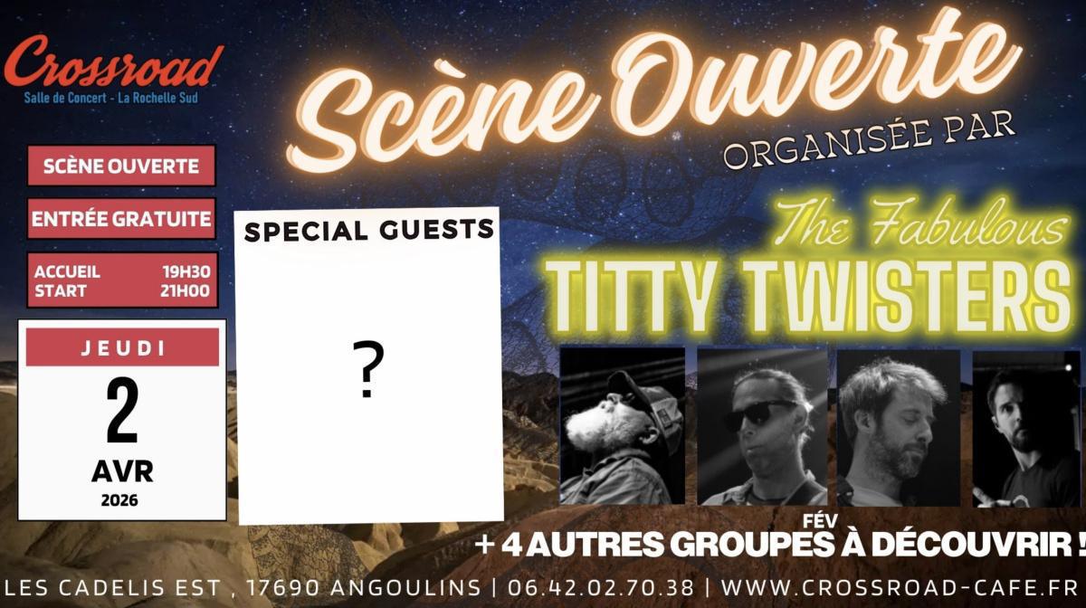 Scène Ouverte au Crossroad Scène Ouverte au Crossroad