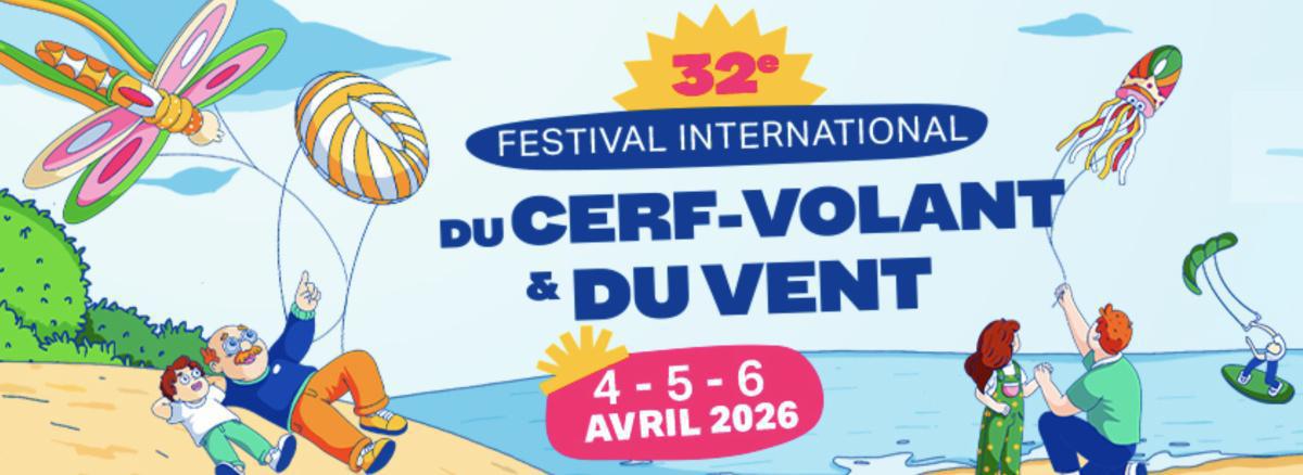 32ème Festival International du Cerf-Volant et du Vent à la Plage de Châtelaillon-Plage