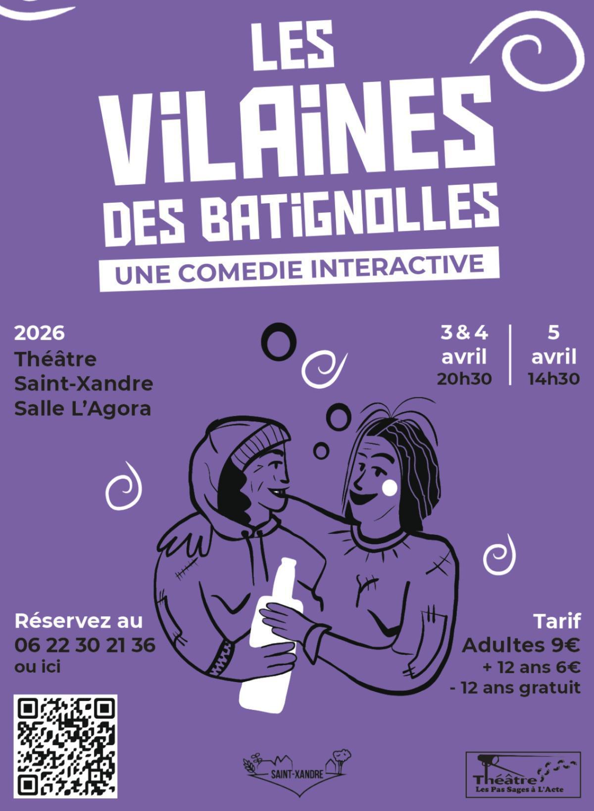 Les Vilaines des Batignolles à la Salle de l'Agora