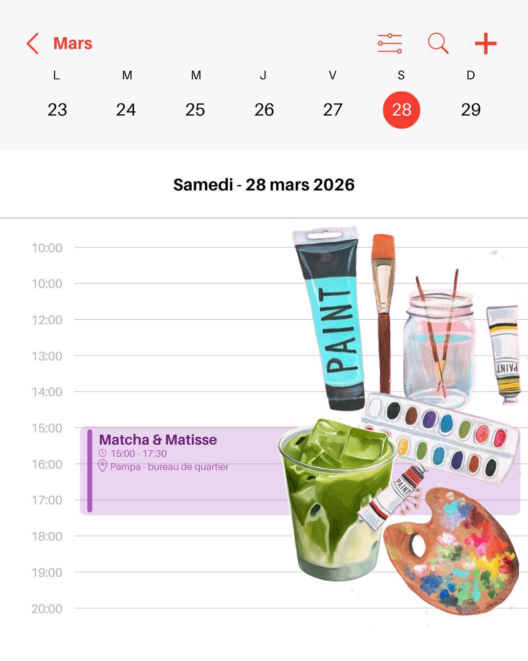 ⭐️ Matcha & Matisse : Atelier Peinture & Goûter à La Rochelle