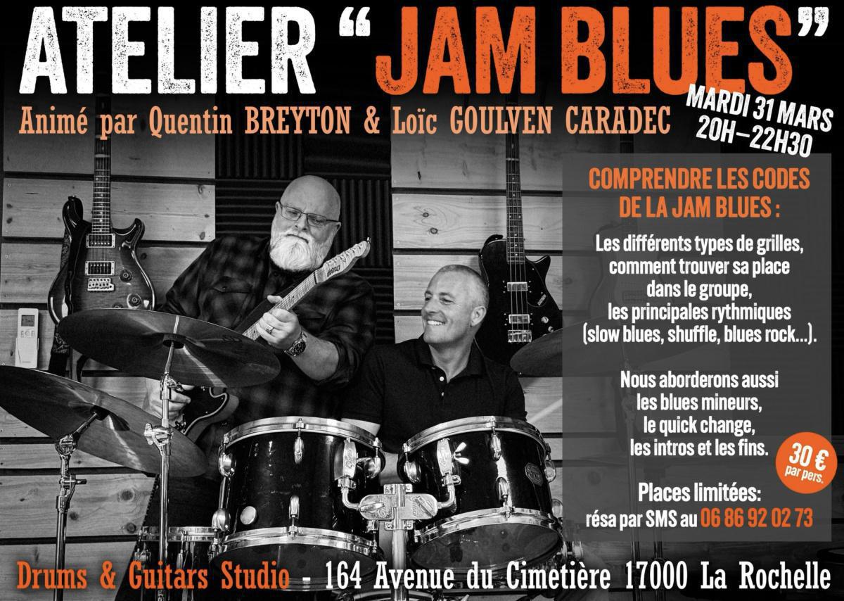 Atelier "Jam Blues" au Drums & Guitars Studio